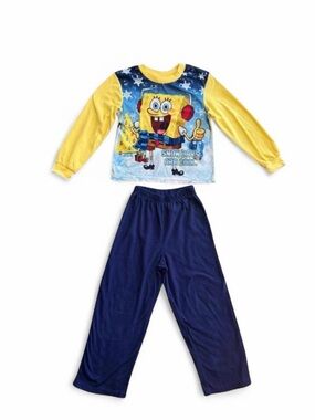 Nickelodeon SpongeBob SquarePants Fleece Pajama Set - Boys Size 8